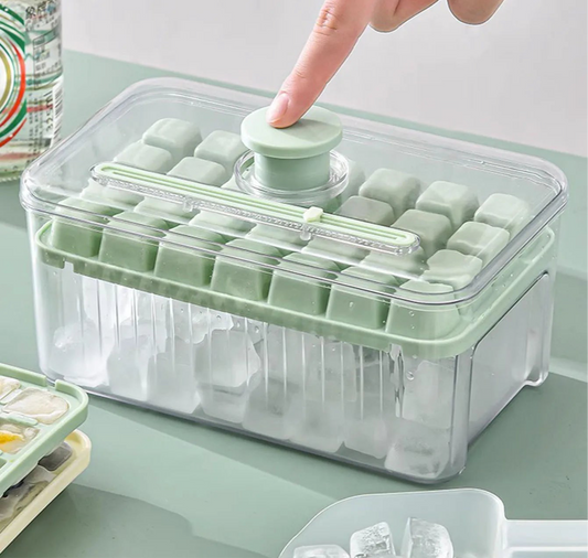 Easy one-button press Ice Cube Maker/Tray