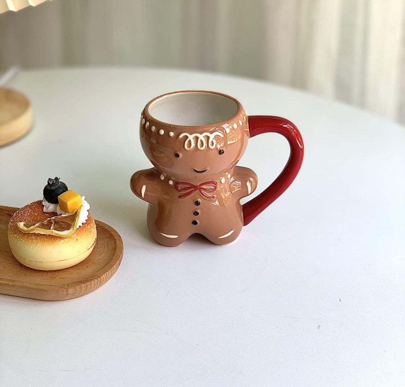 300ml Ceramic Gingerbread Man Mug