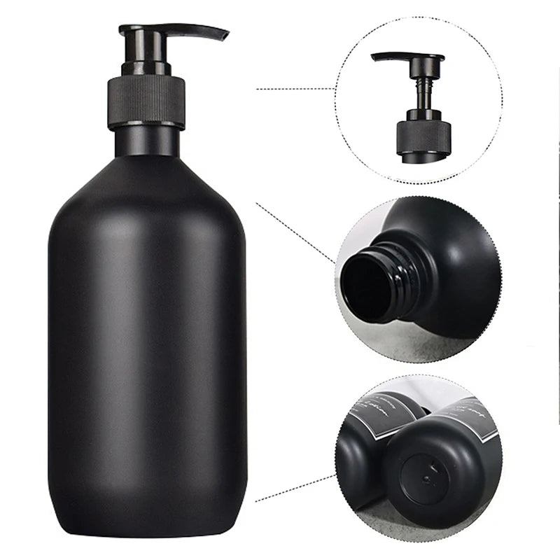 Matte Black 300/500ml Soap Dispenser