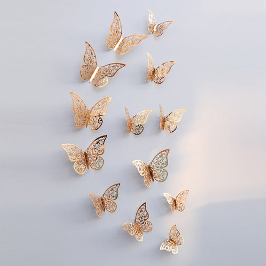 12PC 3D Butterfly Wall Sticker