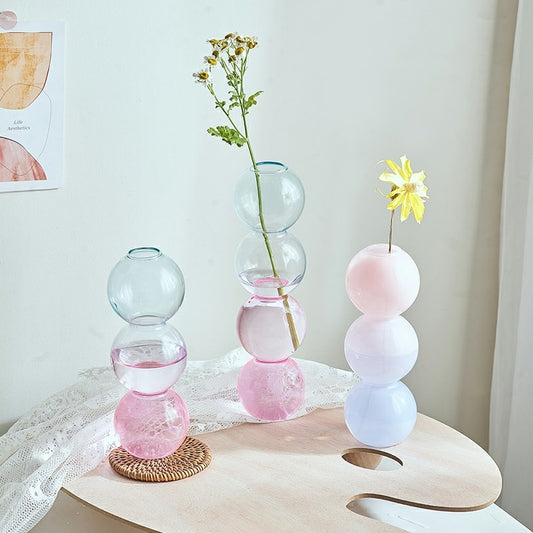 Colorful Bubble Vase