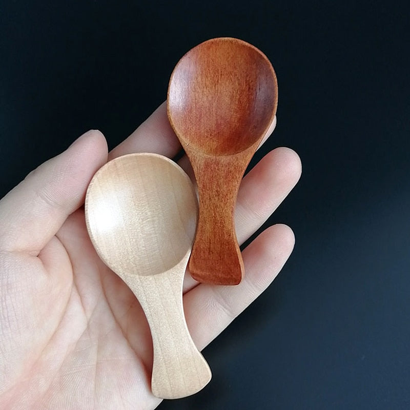 4PC Mini Wooden Sugar Spoons