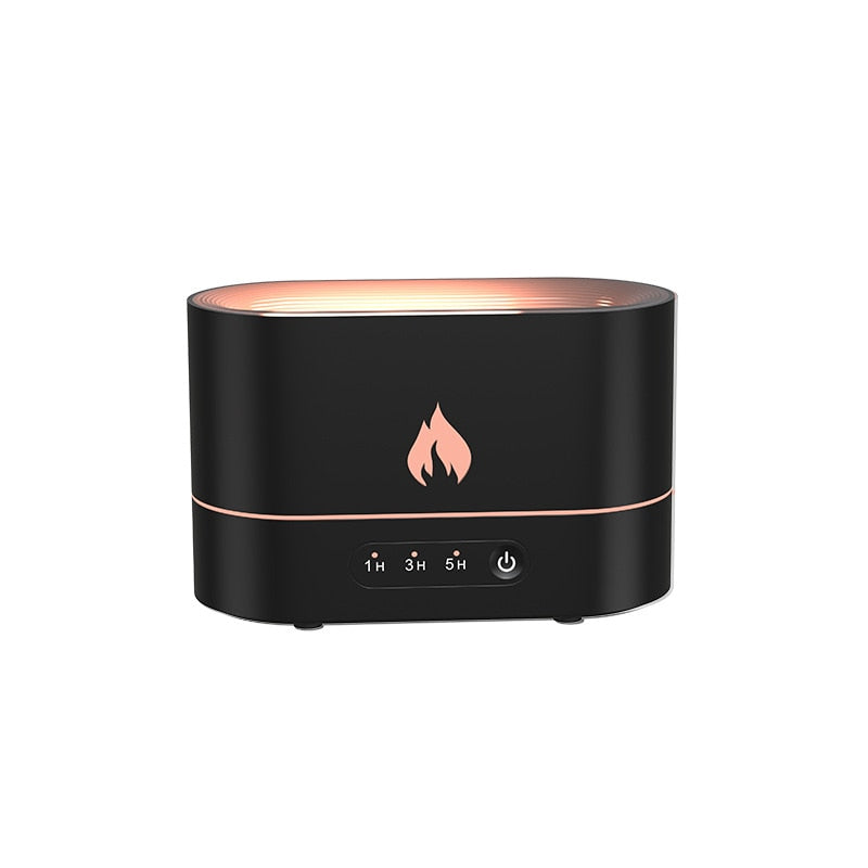 LED USB Simulation Flame Aroma Difuser