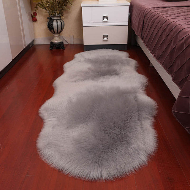 Plush Soft Imitation Wool Carpet