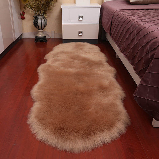 Plush Soft Imitation Wool Carpet